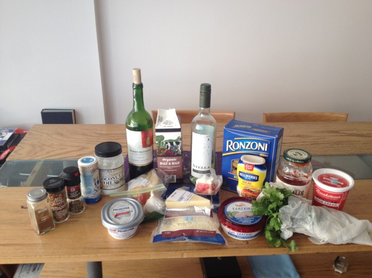 Pictured here are the ingredients used to make my special sauce.