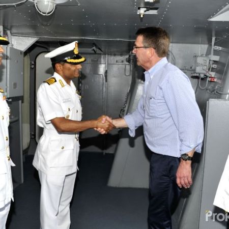 Ash Carter Manohar Parrikar