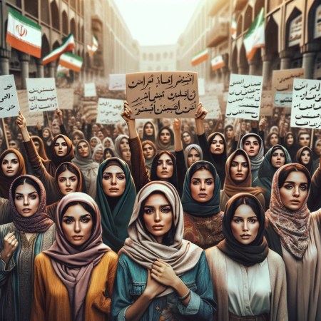 Iranian Women Protest